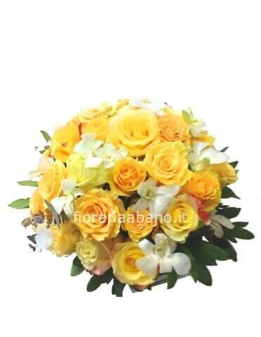 Centrotavola fiori misti