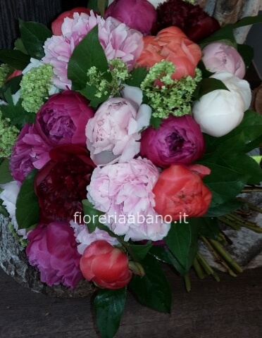 bouquet di peonie piccolo