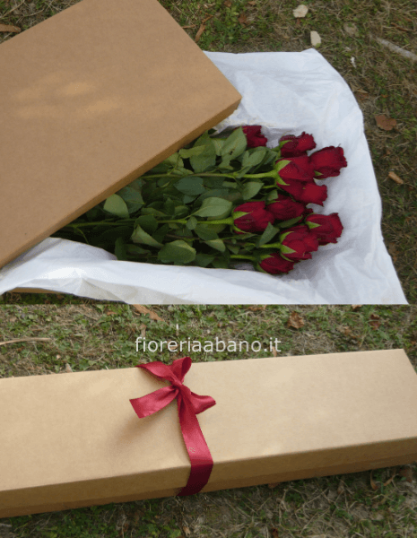Rose in scatola
