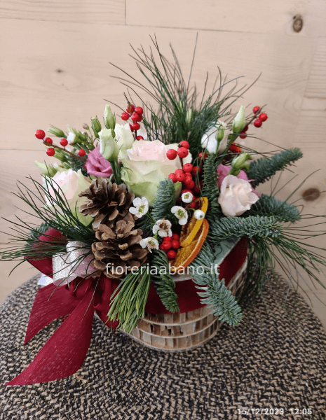 box flower natalizio